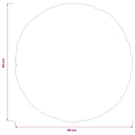 Párna huzat 2 pcs HEERLEN Sárga Ø 60 cm cord 8