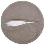Párna huzat 2 pcs HEERLEN Világosszürke Ø 60 cm Bouclé 3