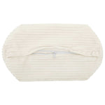 Párna huzat 2 pcs HEERLEN Krémszínű Ø 15 x 40 cm cord 4