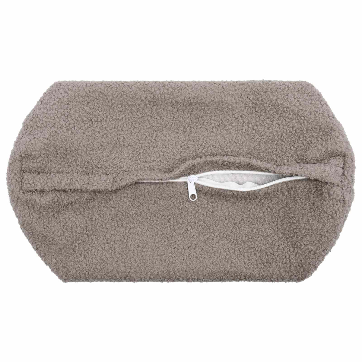 Párna huzat 6 pcs HEERLEN Világosszürke Ø 15 x 40 cm Bouclé 4