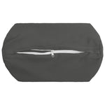 Párna huzat 6 pcs HEERLEN Antracitszürke Ø 15 x 40 cm 6