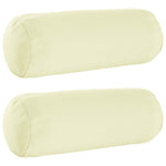 Párna huzat 2 pcs HEERLEN Krémszínű Ø 15 x 40 cm Poliészter 2