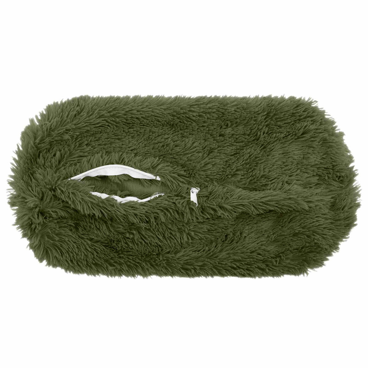 Párna huzat 6 pcs HEERLEN Zöld Ø 15 x 40 cm PV Mikroplüss 5