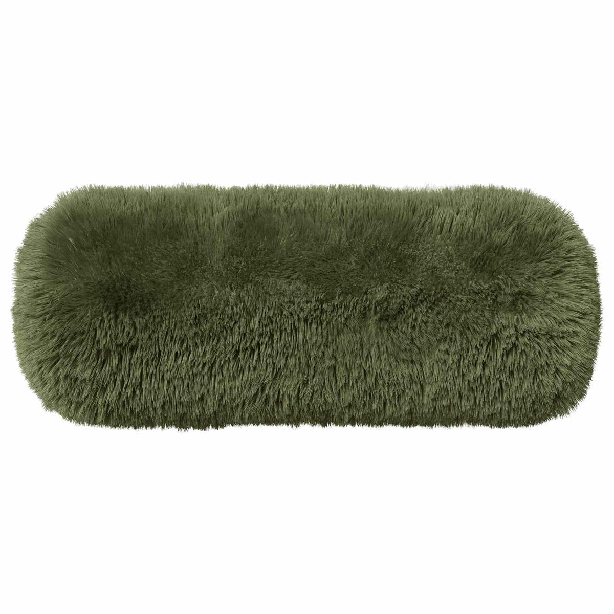Párna huzat 6 pcs HEERLEN Zöld Ø 15 x 40 cm PV Mikroplüss 4