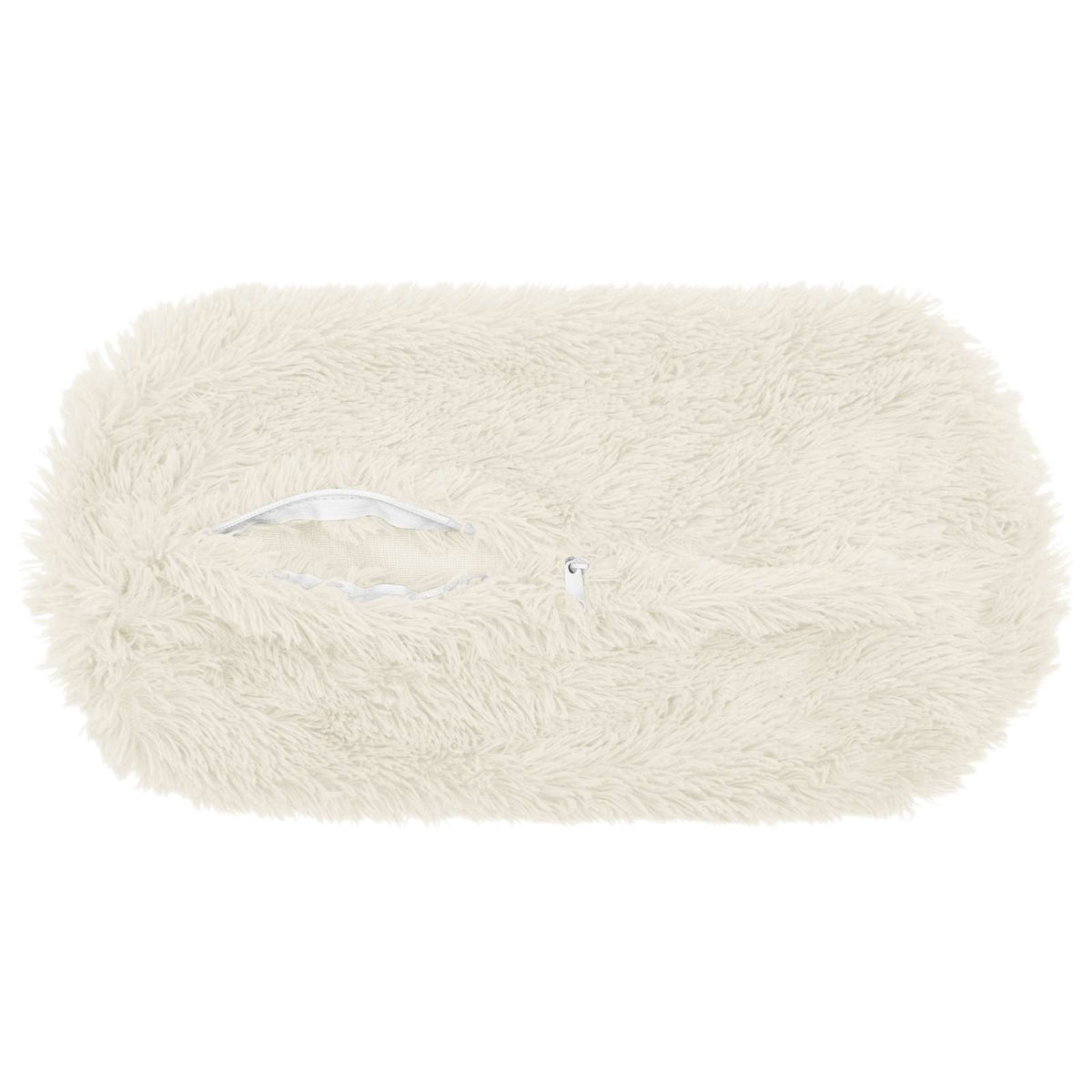 Párna huzat 2 pcs HEERLEN Fehér Ø 15 x 40 cm PV Mikroplüss 5