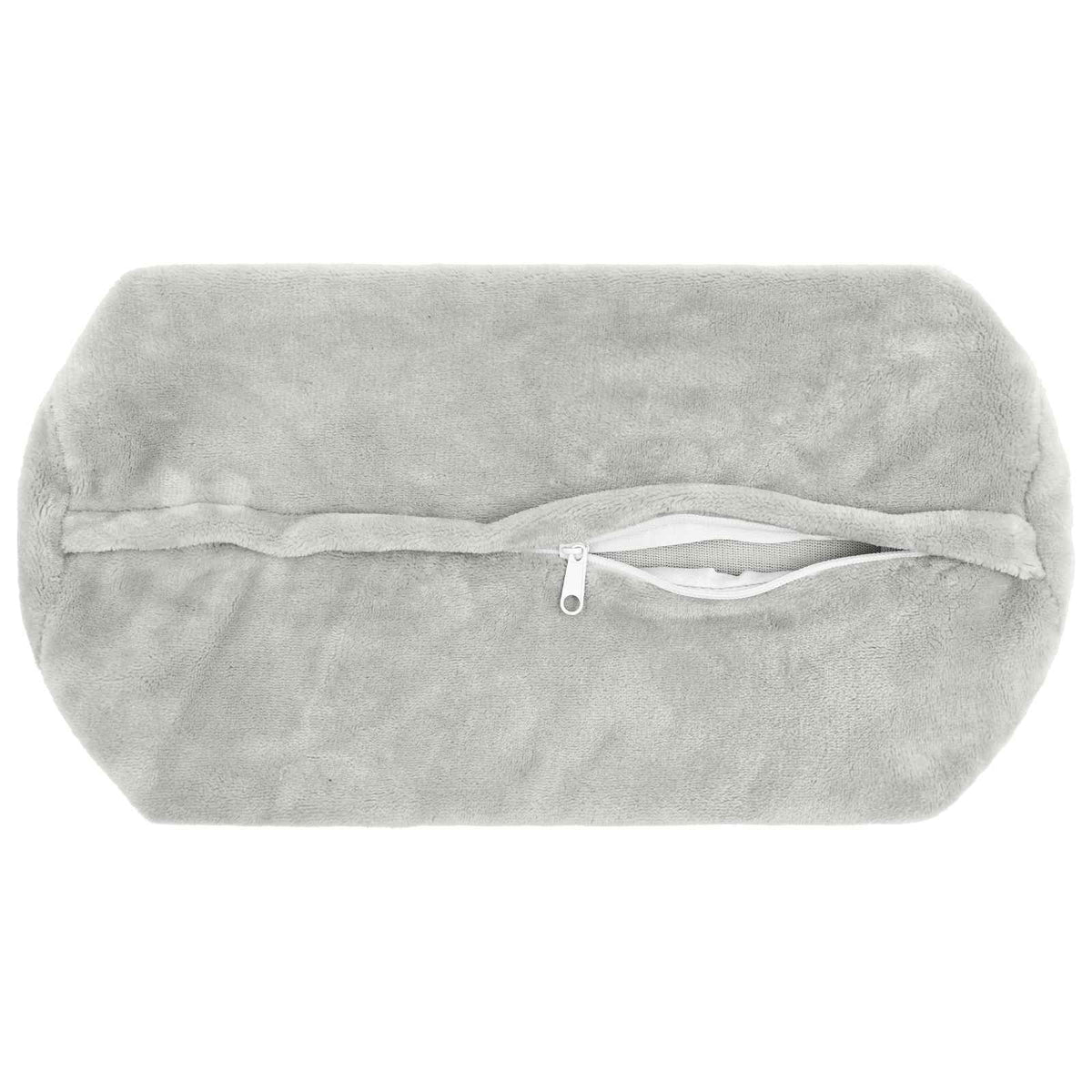 Párna huzat 6 db HEERLEN Világosszürke Átm. 15 x 40 cm Flanell 5