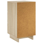 Éjjeliszekrény 2 db Sonoma tölgy 33,5 x 34,5 x 60 cm Szerelt Fa 6