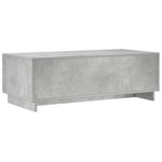 Dohányzóasztal Betonszürke 102 x 50,5 x 35 cm Bútorlap 6