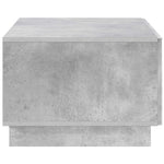 Dohányzóasztal Betonszürke 102 x 50,5 x 35 cm Bútorlap 5