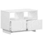 TV állvány 60 x 34,5 x 40 cm Fehér Szerelt Fa 3