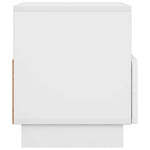 TV állvány 60 x 34,5 x 40 cm Fehér Szerelt Fa 5
