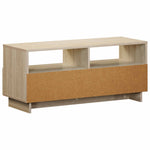 TV állvány 90 x 34.5 x 40 cm Sonoma Tölgy Szerelt Fa 6