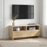 TV állvány 90 x 34.5 x 40 cm Betonszürke Szerelt Fa