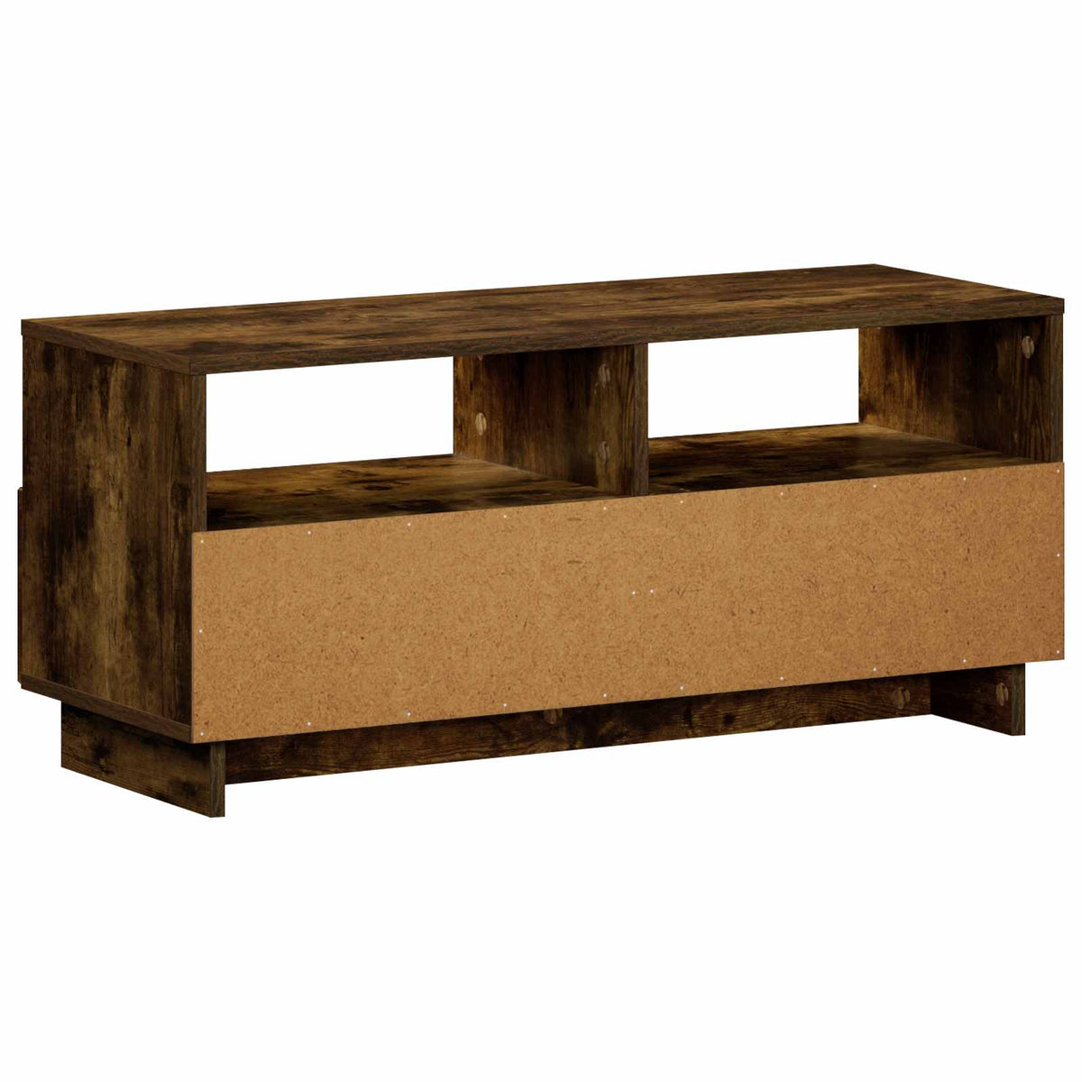 TV állvány 90 x 34.5 x 40 cm Füstös Tölgy Szerelt Fa 6