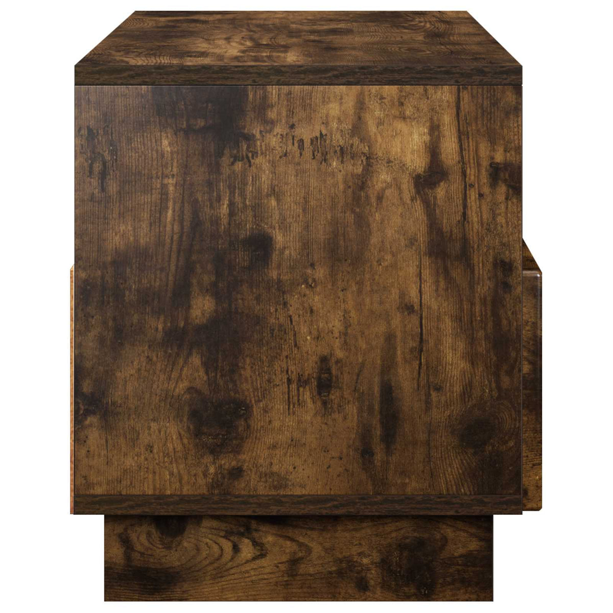 TV állvány 90 x 34.5 x 40 cm Füstös Tölgy Szerelt Fa 5
