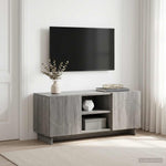 TV állvány 90 x 34.5 x 40 cm Szürke Sonoma Szerelt Fa