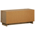 TV állvány 90 x 34.5 x 40 cm Kézműves Tölgy Szerelt Fa 6
