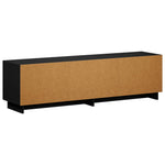 TV állvány 140 x 34.5 x 40 cm Fekete Szerelt Fa 6