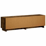 TV állvány 140 x 34,5 x 40 cm Füstös Tölgy Szerelt Fa 6