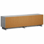 TV állvány 140 x 34,5 x 40 cm Szürke Sonoma Szerelt Fa 6