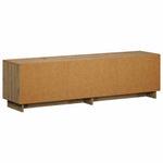 TV állvány 140 x 34,5 x 40 cm Kézműves Tölgy Szerelt Fa 6