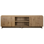 TV állvány 140 x 34,5 x 40 cm Kézműves Tölgy Szerelt Fa 4