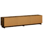 TV állvány 179.5 x 34.5 x 40 cm Füstös Tölgy Szerelt Fa 6