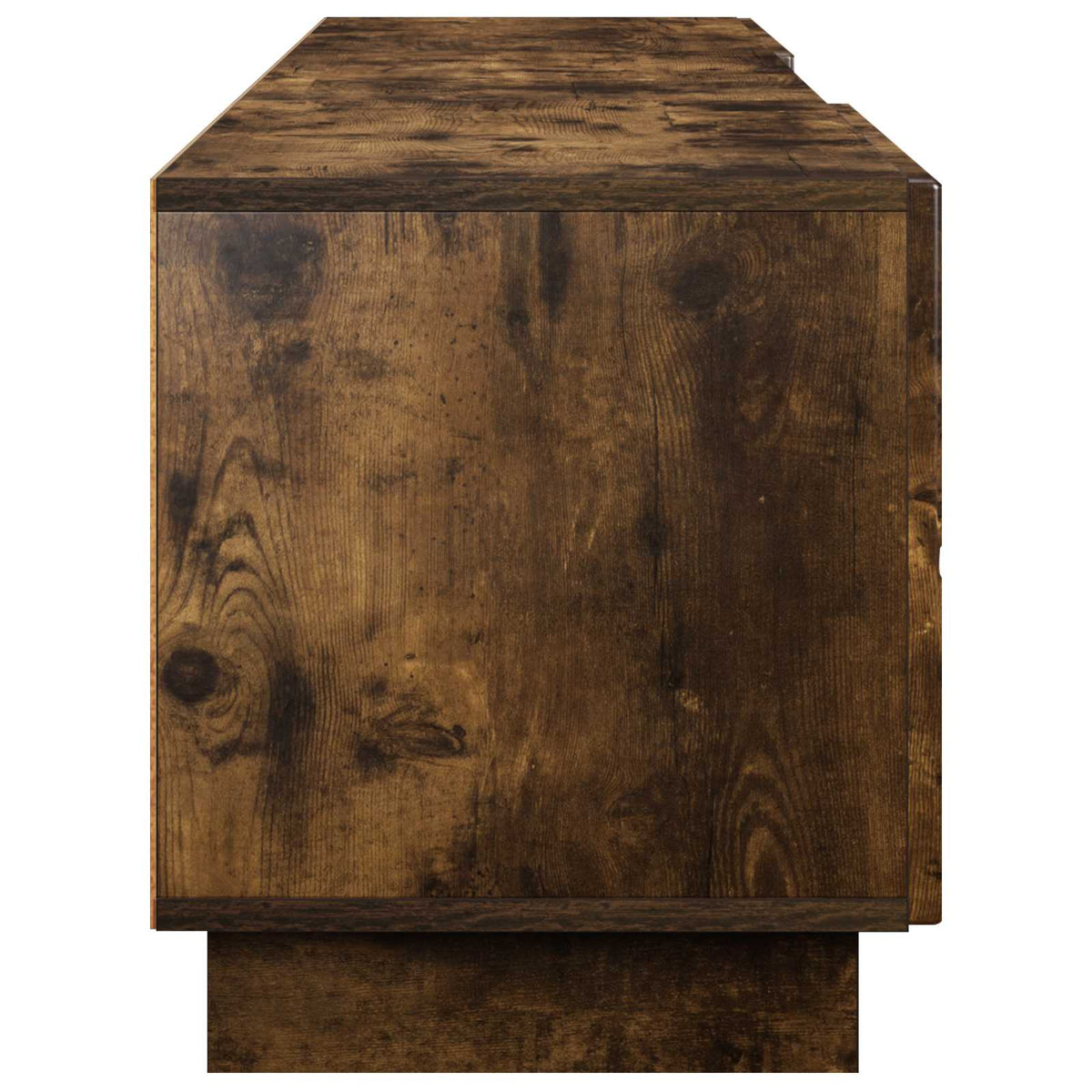 TV állvány 179.5 x 34.5 x 40 cm Füstös Tölgy Szerelt Fa 5