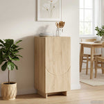 Tálalószekrény Sonoma Tölgy 33.5 x 34.5 x 75 cm Szerelt Fa