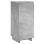 Tálalószekrény Betonszürke 33.5 x 34.5 x 75 cm Szerelt Fa 2