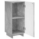 Tálalószekrény Betonszürke 33.5 x 34.5 x 75 cm Szerelt Fa 3