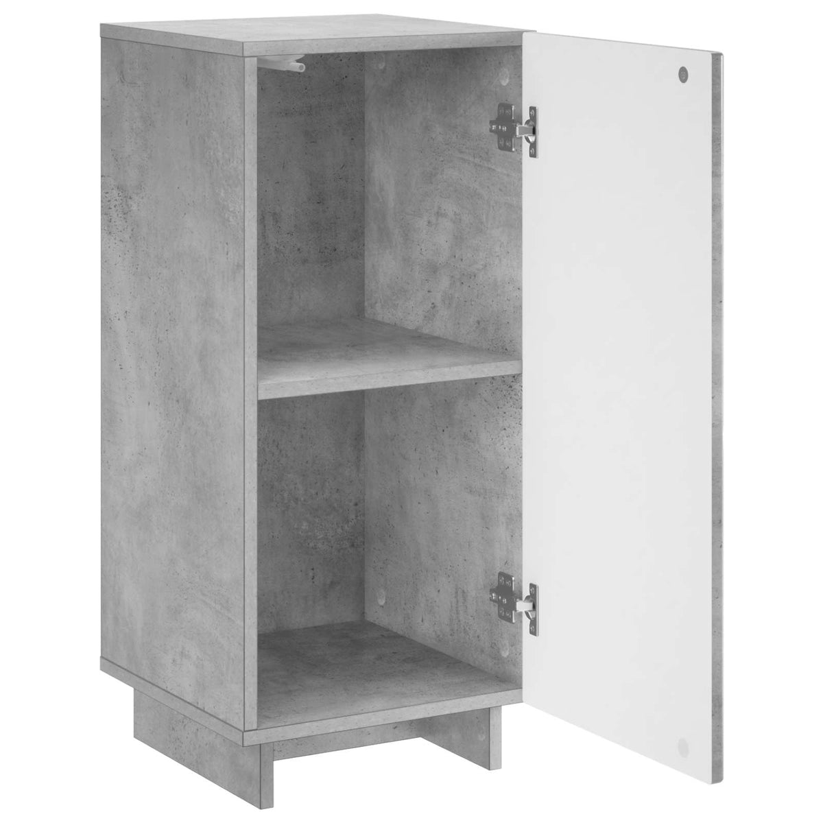 Tálalószekrény Betonszürke 33.5 x 34.5 x 75 cm Szerelt Fa 3