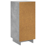 Tálalószekrény Betonszürke 33.5 x 34.5 x 75 cm Szerelt Fa 6