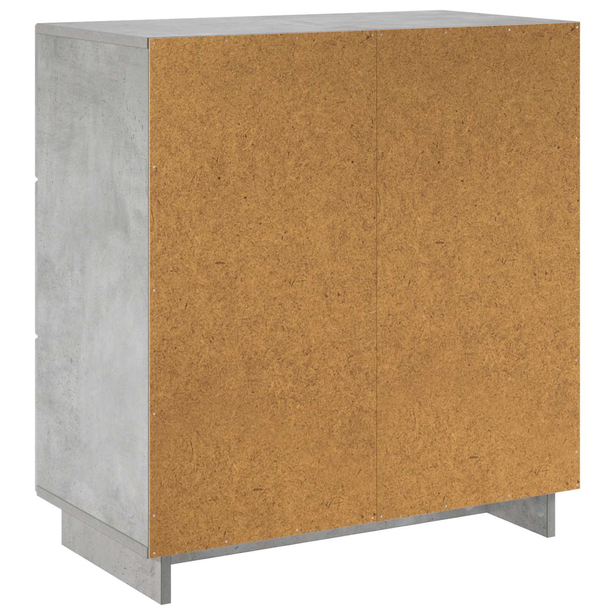 Tálalószekrény Betonszürke 70 x 38 x 75 cm Szerelt Fa 6