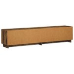 TV állvány 179.5 x 34.5 x 40 cm Füstös Tölgy Szerelt Fa 6