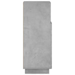 Fürdőszobai szekrény Betonszürke 36.5 x 38 x 95 cm Szerelt Fa 5