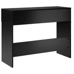 Konzolasztal Fekete 96,5 x 38 x 75 cm szerelt fa 6