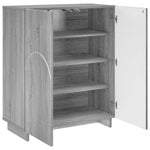 Cipősszekrény 73 x 38 x 87,5 cm Szerelt Fa Szürke Sonoma 3