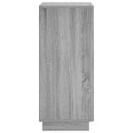 Cipősszekrény 48 x 38 x 87,5 cm Szerelt fa Szürke Sonoma 5
