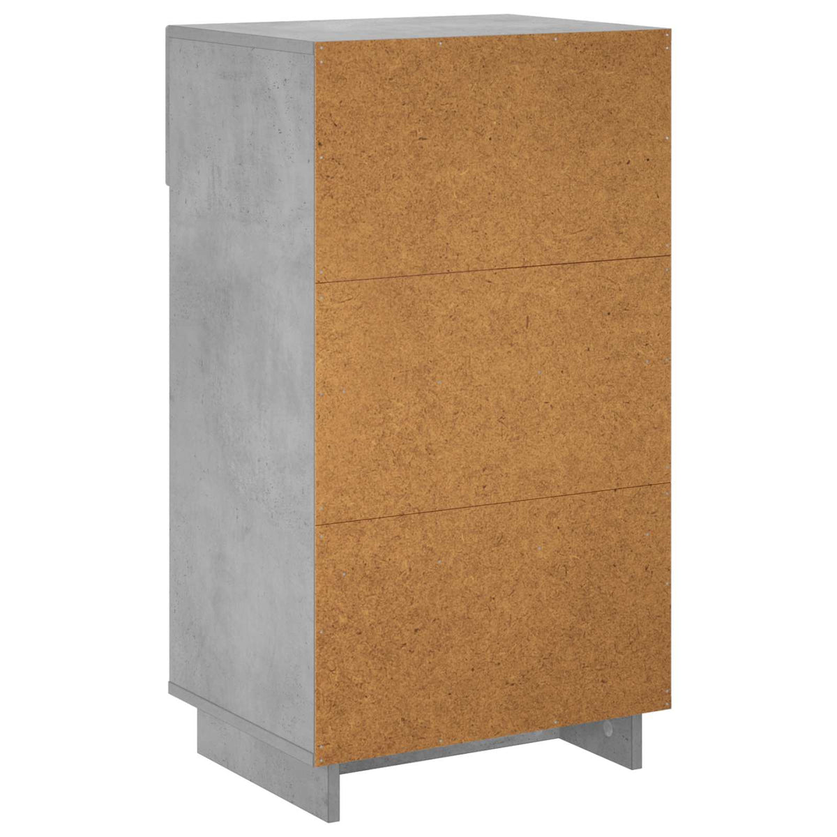 Cipősszekrény 48 x 38 x 87,5 cm Szerelt fa Betonszürke 6