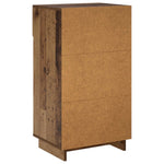 Cipősszekrény 48 x 38 x 87,5 cm Szerelt fa Antik Fa 6