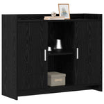 Széf Black Oak 98,5 x 33 x 80 cm Szerelt Fa 3