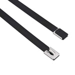 Kábel kötél 12 db 7,9 x 600 mm Fekete 6