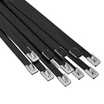 Kábel kötél 12 db 7,9 x 600 mm Fekete 2