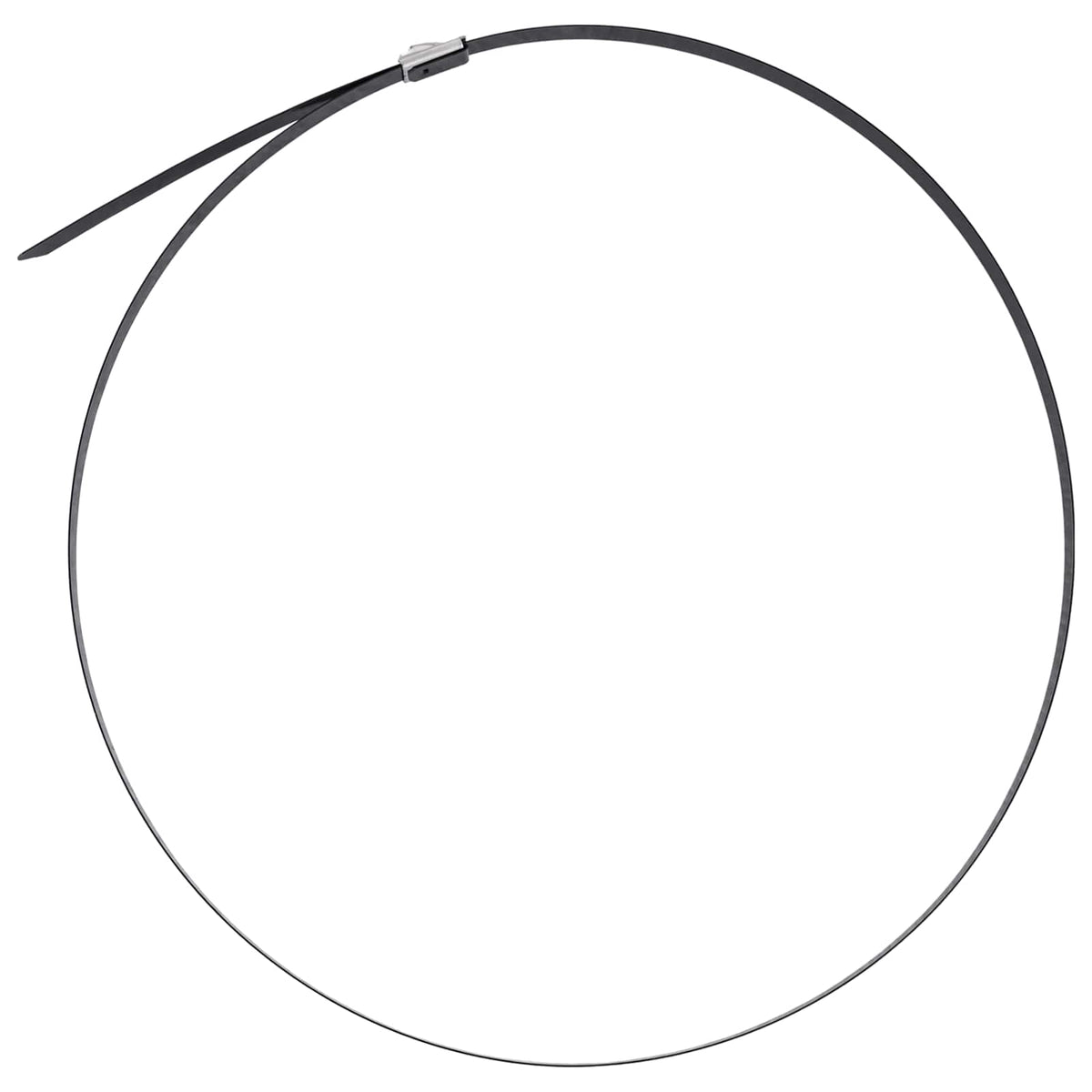 Kábel kötél 50 db 7,9 x 800 mm Fekete 5