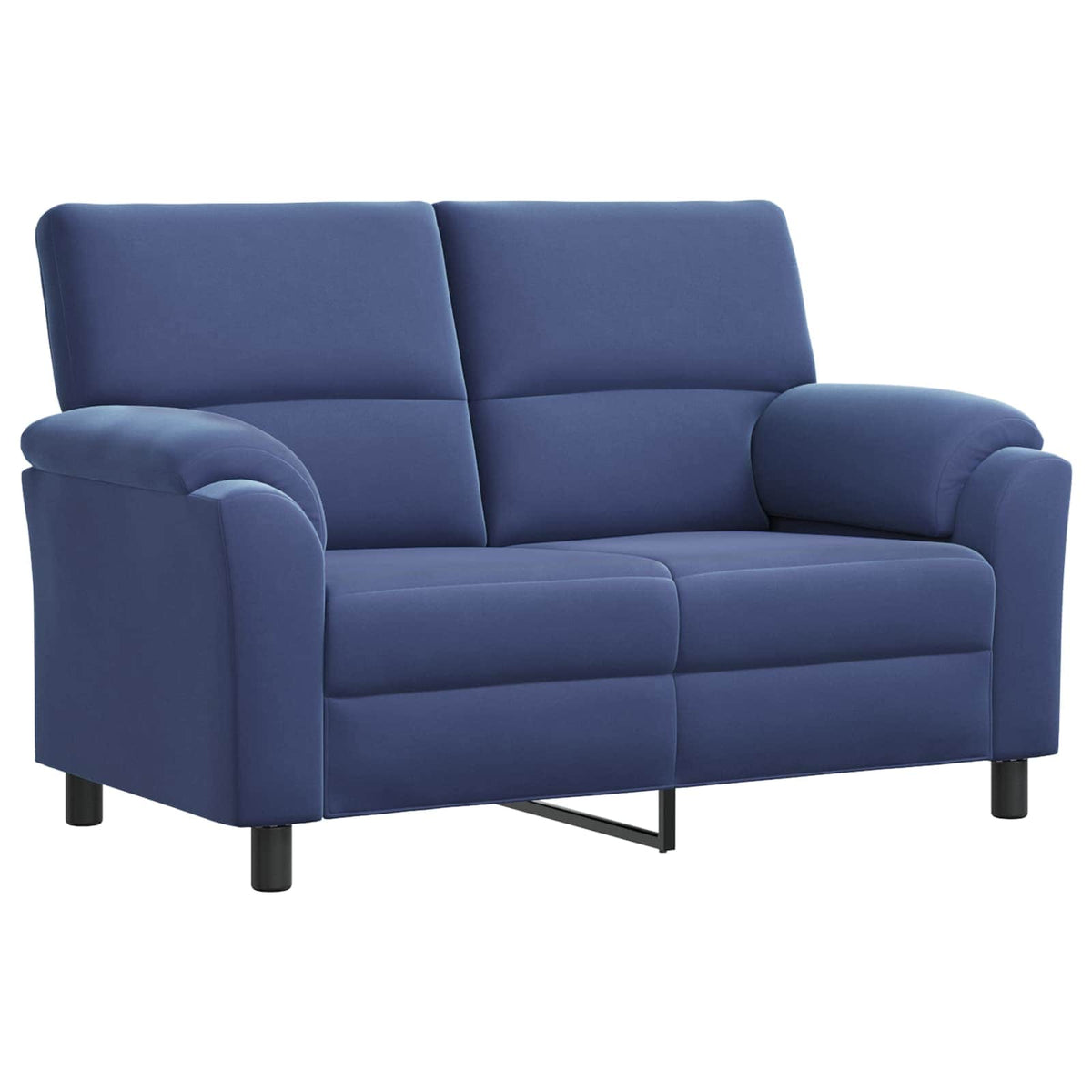 Kanapé Szett 2 pcs Rendőrségi kék Bársony 4