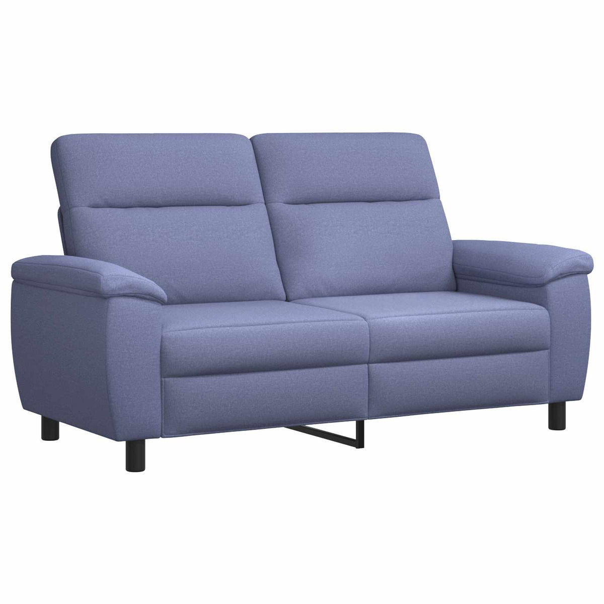 Kanapé Szett 3 pcs Farmerkék Szövet 4