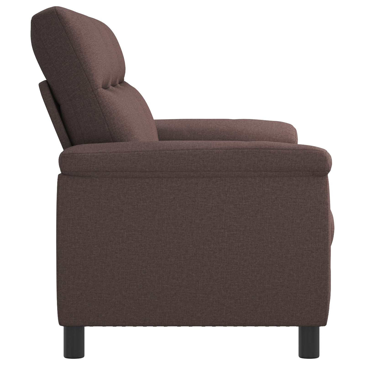 Kanapé Sötét Barna 214 x 90 x 95 cm Szövet 4