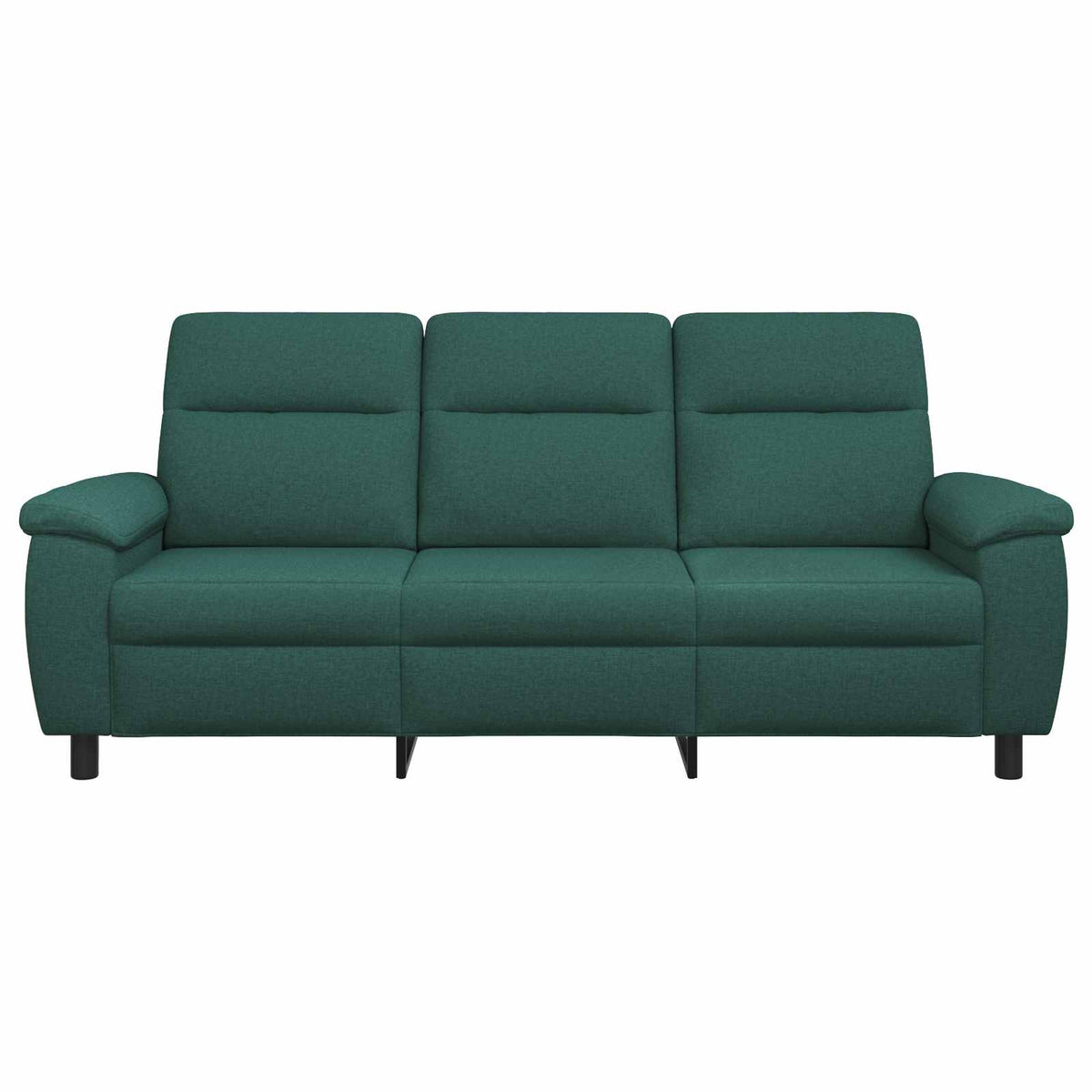 Kanapé Sötétzöld 214 x 90 x 95 cm Szövet 3