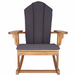 Kerti Adirondack hintaszék Természetes Tömör tíkfa 3